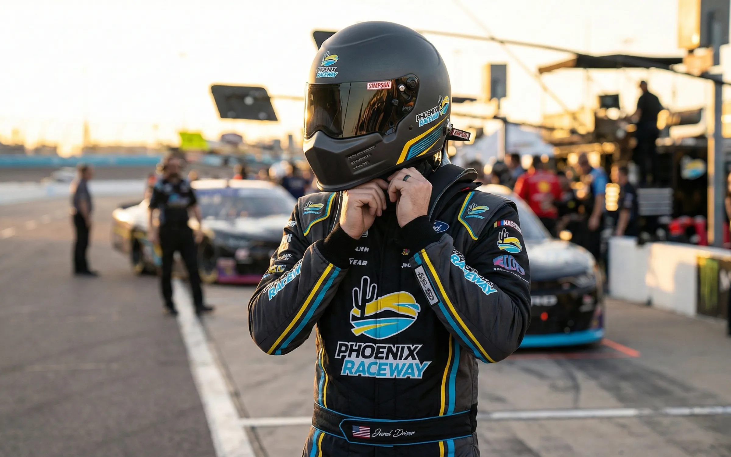 Phoenix Raceway - Helmet Decals
