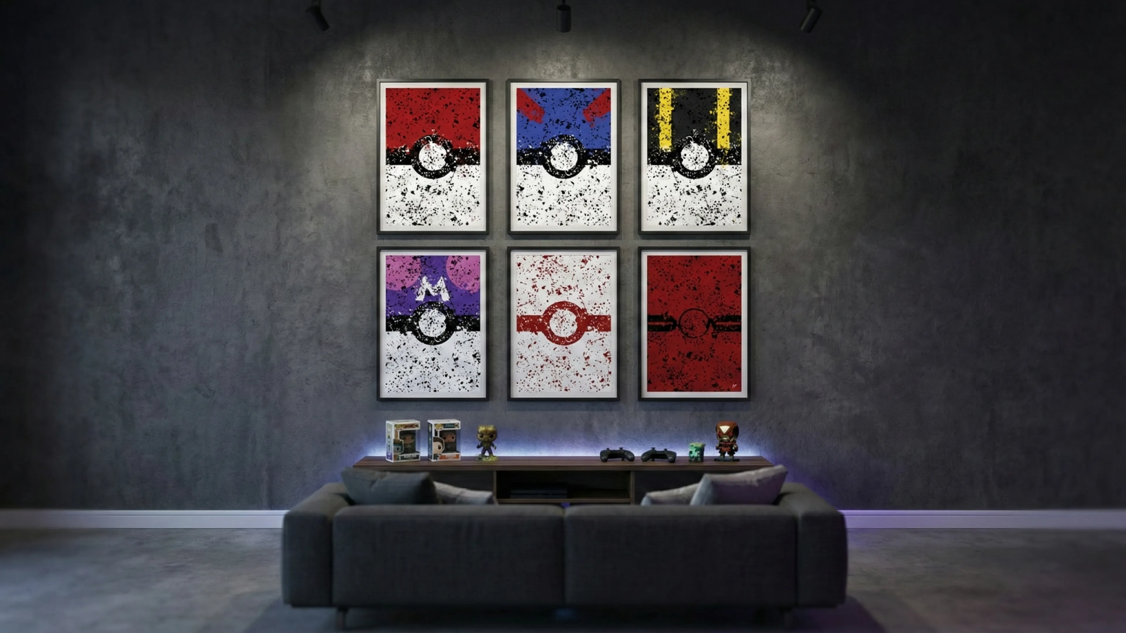 Poké Ball - Splatter Collection